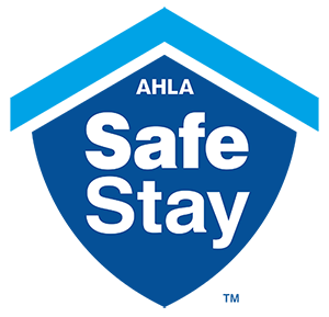 AHLA Safe Stay logo